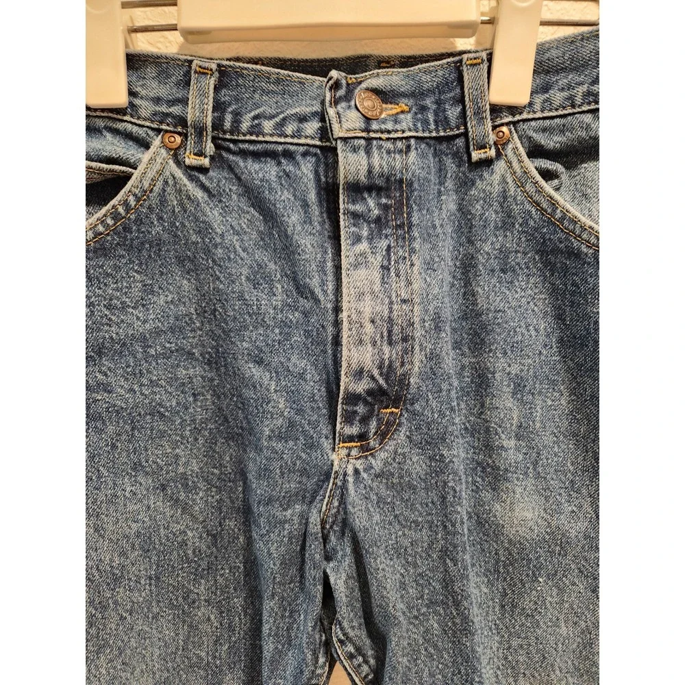 Vintage‎ Lee Men's High Rise Straight Leg Jeans M.P. YKK 90s Denim 32x30